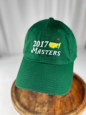 American Needle Green Hat with Masters Logo